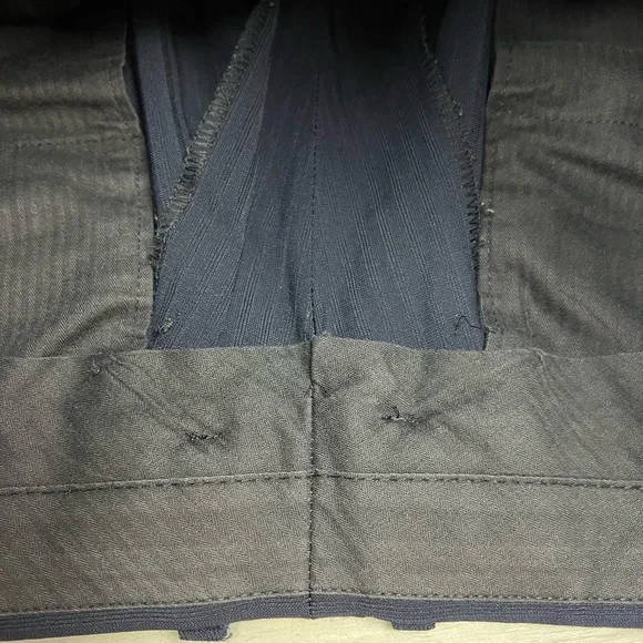 Jack Victor Solid Navy Blue on Navy Blue Pinstripe Suit 41R - Picture 11 of 12